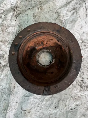 polia virabrequim kia besta gs 2,7/3,0 original 1998/2005
