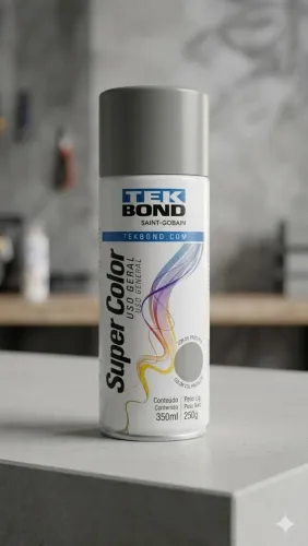 Tinta Spray Tekbond Primer Cinza 350ml - Preparação Nova