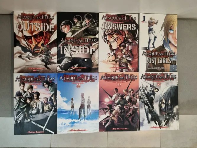 Coleção de mangás de Attack on Titan 