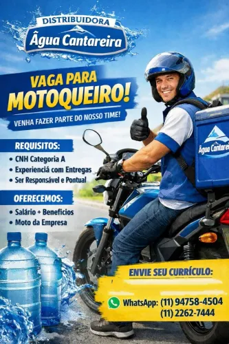 Vaga de entregador