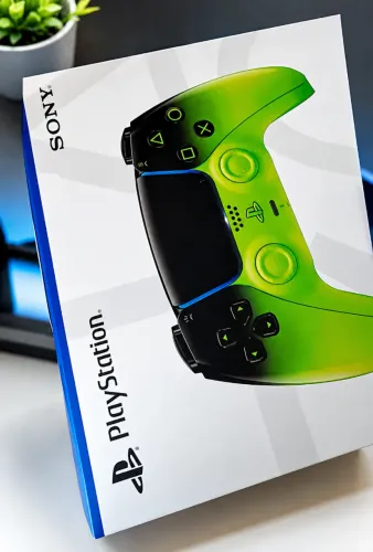 Controle Sony DualSense para PS5 - Remix Verde