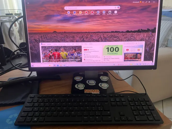 Vendo PC Desktop Dell completo pra trabalho, estudos e internet