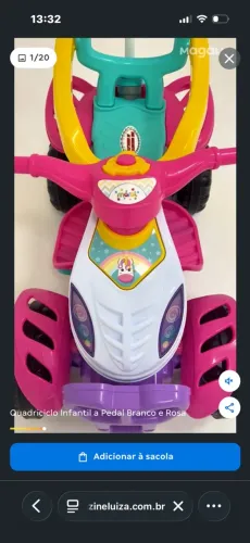 Triciclo infantil, 2 em 1 pedalo e guia para os pais