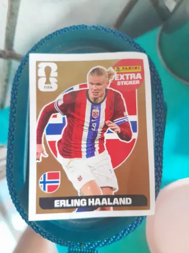 Figurinha da Copa de ouro Haaland