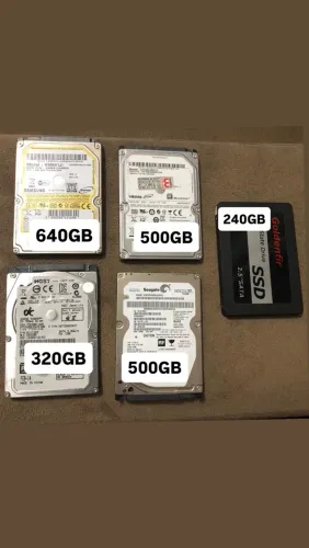 SSD / HD (lote 05 und.)