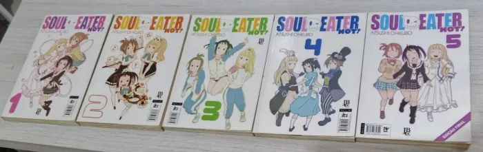 TODAS 5 EDIÇÕES DE SOUL EATER NOT!