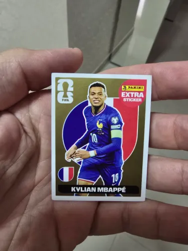 Figurinha Legend Mbappé Ouro Oficial Panini Copa 2026