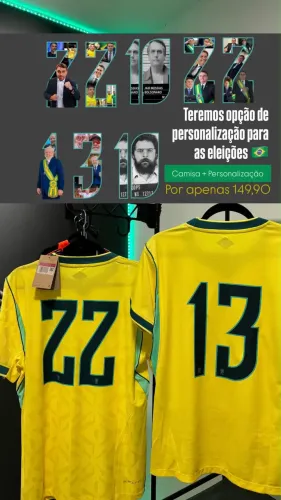 Camisa da seleção Brasileira
