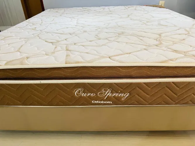 Cama king ortobom