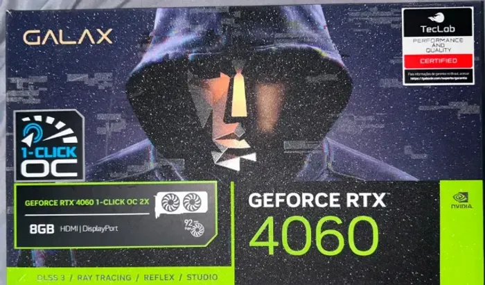RTX 4060 - Apenas 1 ano de uso, perfeita.