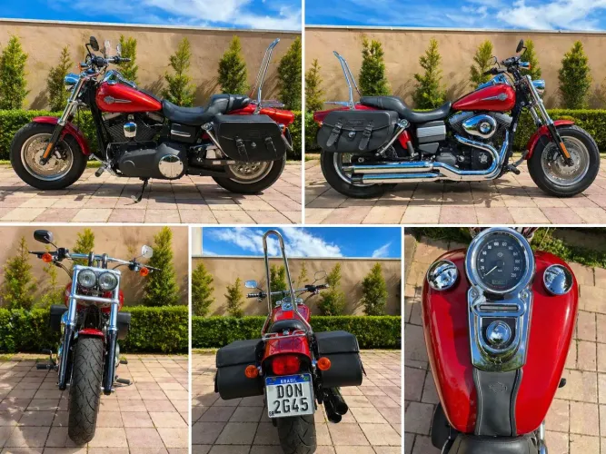 Harley Davidson Dyna FatBob 2013 Impecável