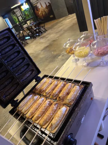 Crepe no palito 