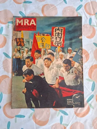 capa da revista brasileira "MRA" (Rearmamento Moral), edição nº 24 de 1961