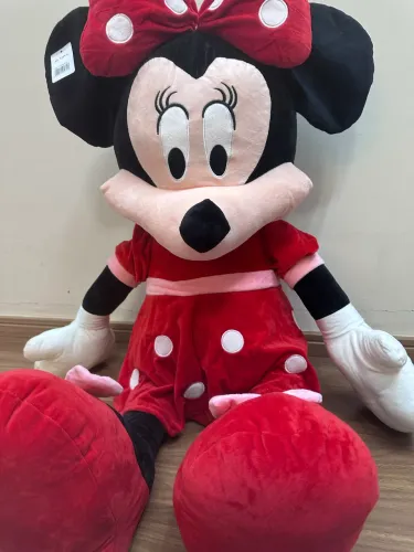 Minnie mouse pelúcia gigante 115cm