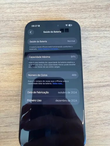 iPhone 16 Pro 256gb Impecável!