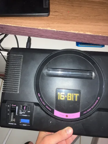 Mega drive hdmi com controle sem fio + everdrive 