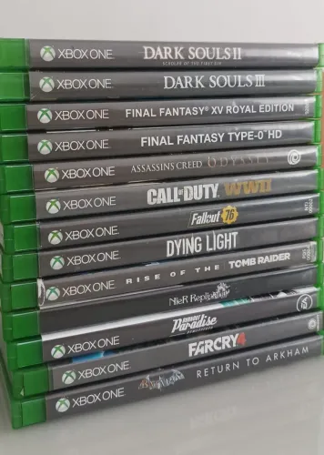 Jogos Xbox One Disponíveis na Descrição