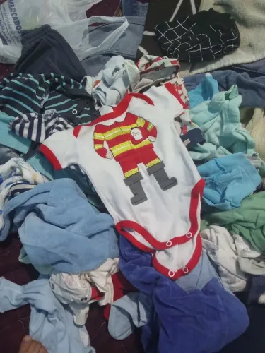 Roupinhas de bebê MENINO 40 peças