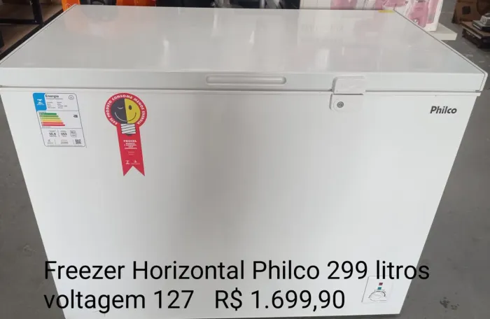 Freezer Horizontal Philco 299 litros