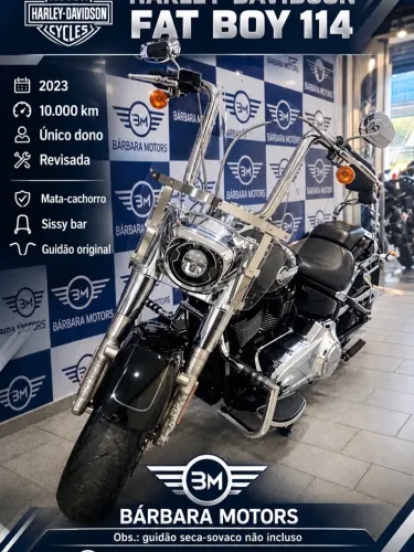 Fatboy 114 2023 Bárbara Motors