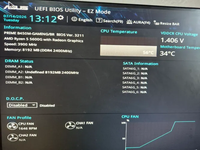 GABINETE RYZEN 5600G