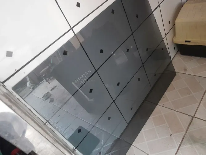 Vidro de mesa fume