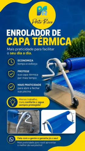 ENROLADOR PARA CAPA TERMICA 