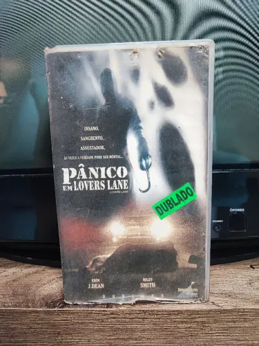 Fita vhs Panico em lovers lane (terror dublado)