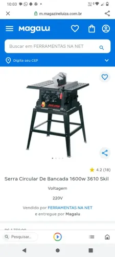Máquina de serra