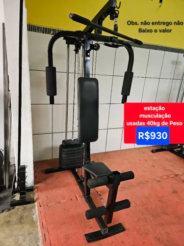 Estação musculação valor baixo Parcelo cartão