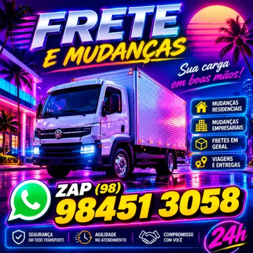 Fretes e Mudanças com Pontualidade e Zelo