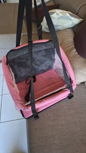 Cadeirinha de Cachorro para Carro (Assento Pet)