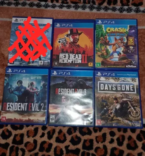 Jogos ps4/ps5 só venda