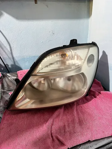 Farol Renault Scénic Lado Esquerdo Original Máscara Prata