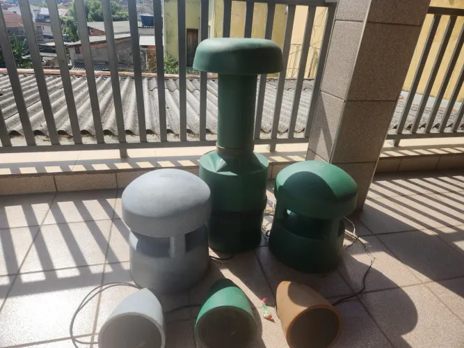 Alto falante externo jardim ms audio
