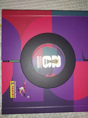 Álbum Dourado Copa do Mundo 2026 Completo