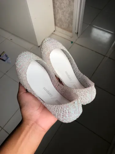 Sapatilha Mini melissa campana papel
