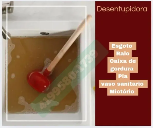 Desentupidora de Pia
