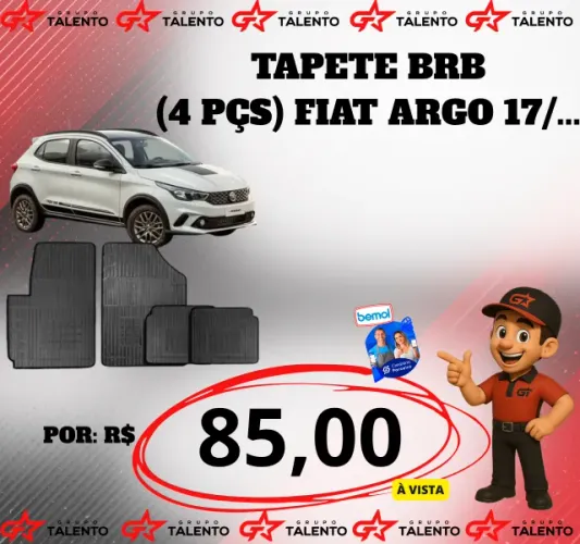 TAPETE ARGO(4PÇS)