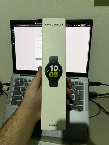 Galaxy Wacth 5 44mm completo com nota fiscal