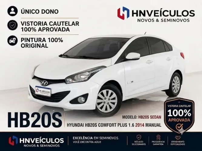 Hyundai HB20S C.plus/c.style 1.6 Flex 16V Mec.4p 2014