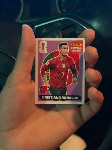 Figurinha Cristiano Ronaldo CR7 Legend