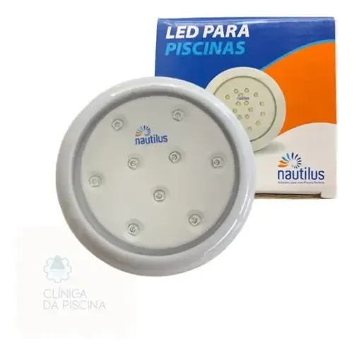 Led azul para piscina