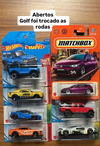 Coleção Matchbox e Hotwheels