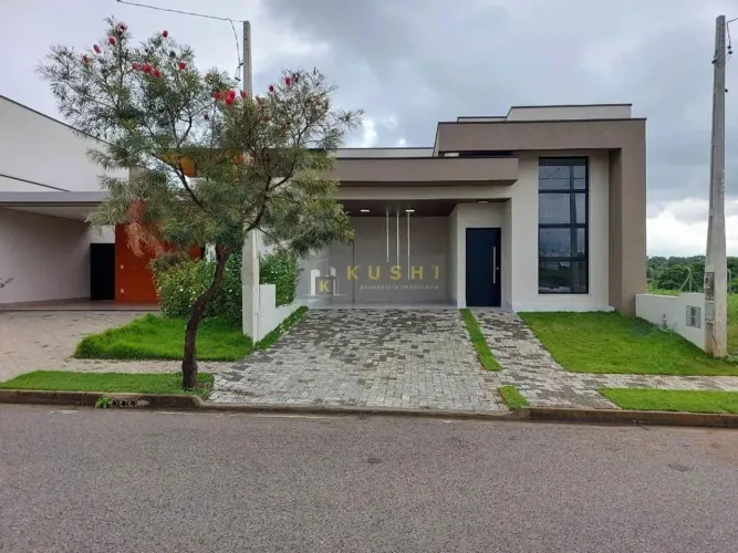 Casa à venda em Paulínia, Parque Brasil 500, com 3 suítes, com 147 m², Condominio Lirios