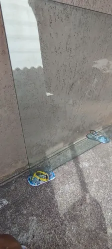Tampo de mesa de vidro