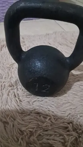 Peso de ferro fundido 12kg