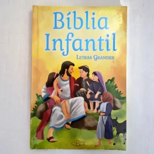 Bíblia Infantil Letras Grandes