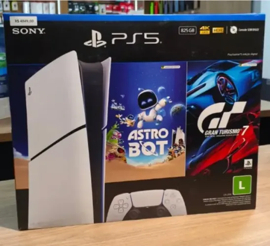 PS5 NOVO E DESBLOQUEÁVEL COM NOTA FISCAL