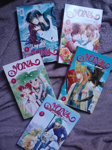 Mangás Yona a princesa do alvorecer